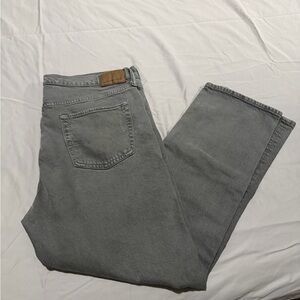 American Eagle Outfitters Relaxed Fit Jeans in Gray